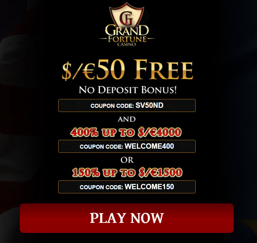 Grand Fortune Casino No Deposit Bonus Codes 50 Free Grand Fortune Casino No Deposit Bonus Codes 50 Free