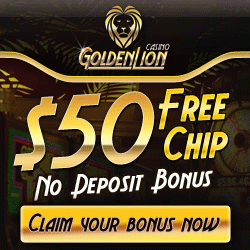Golden Lion Casino No Deposit Bonus Codes