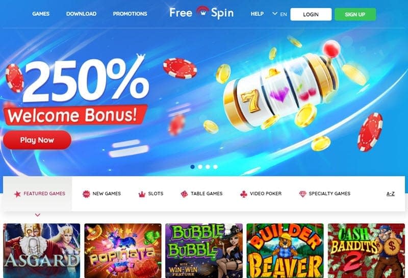 free spin casino no deposit codes 2019