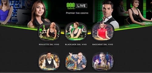 888 live casino app
