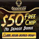 golden lion casino no deposit 50$ free play