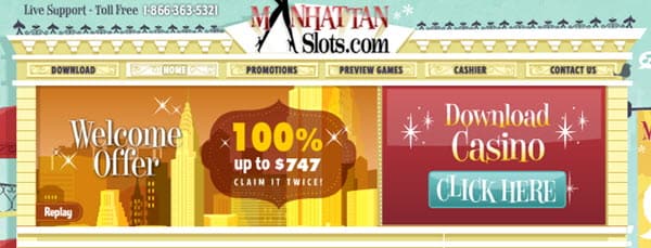 manhattan slots casino review
