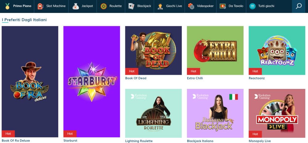 Starcasinoit Star Casinò 20 Bonus Senza Deposito Qui