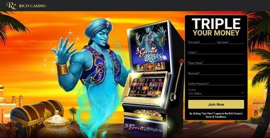 Rich Casino Free Bonus Codes