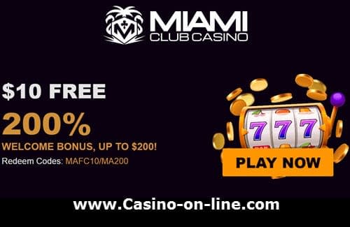 Miami Club Casino Bonus 2019