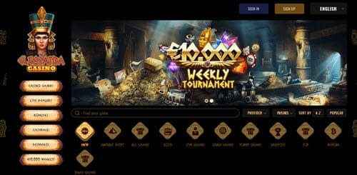 Online Vegas Casino Cleopatra
