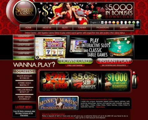 free slot play at real online casino