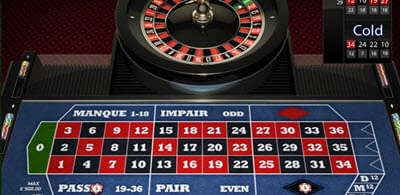 roulette table wheel layout