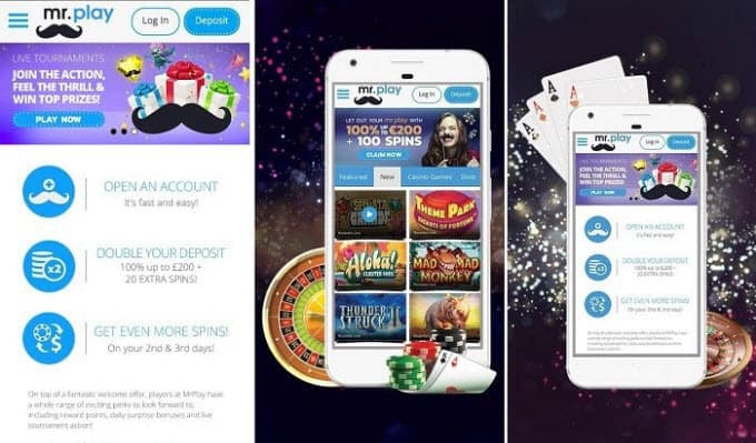 MrPlay Mobile Casino Mr Play Mobile Casino