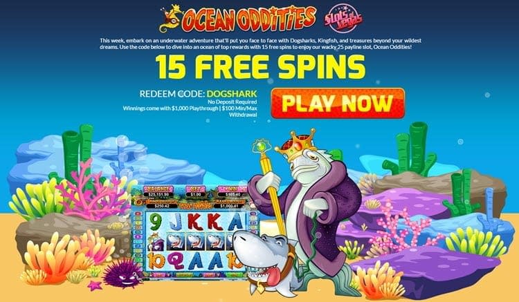 Slots of vegas free spins code