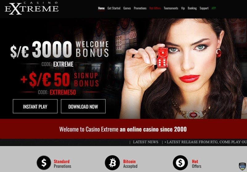 Casino extreme no deposit bonus codes 2019