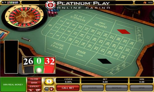 PlatinumPlay Online Roulette