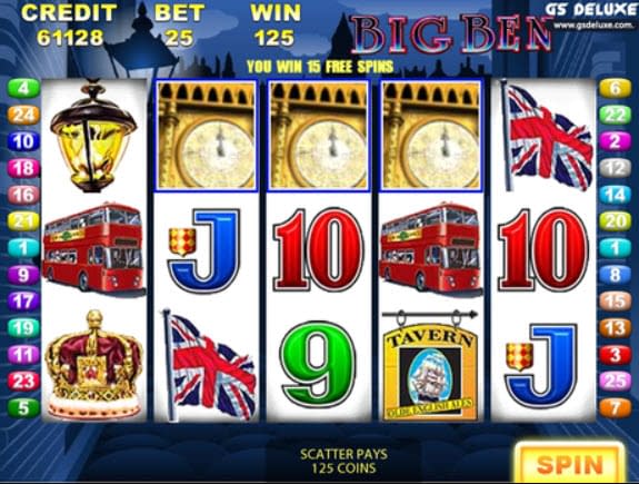 free big ben casino slots